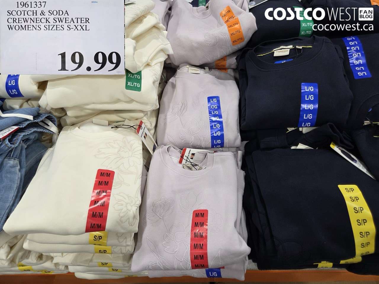 scotch soda crewneck sweater womens sizes sxxl