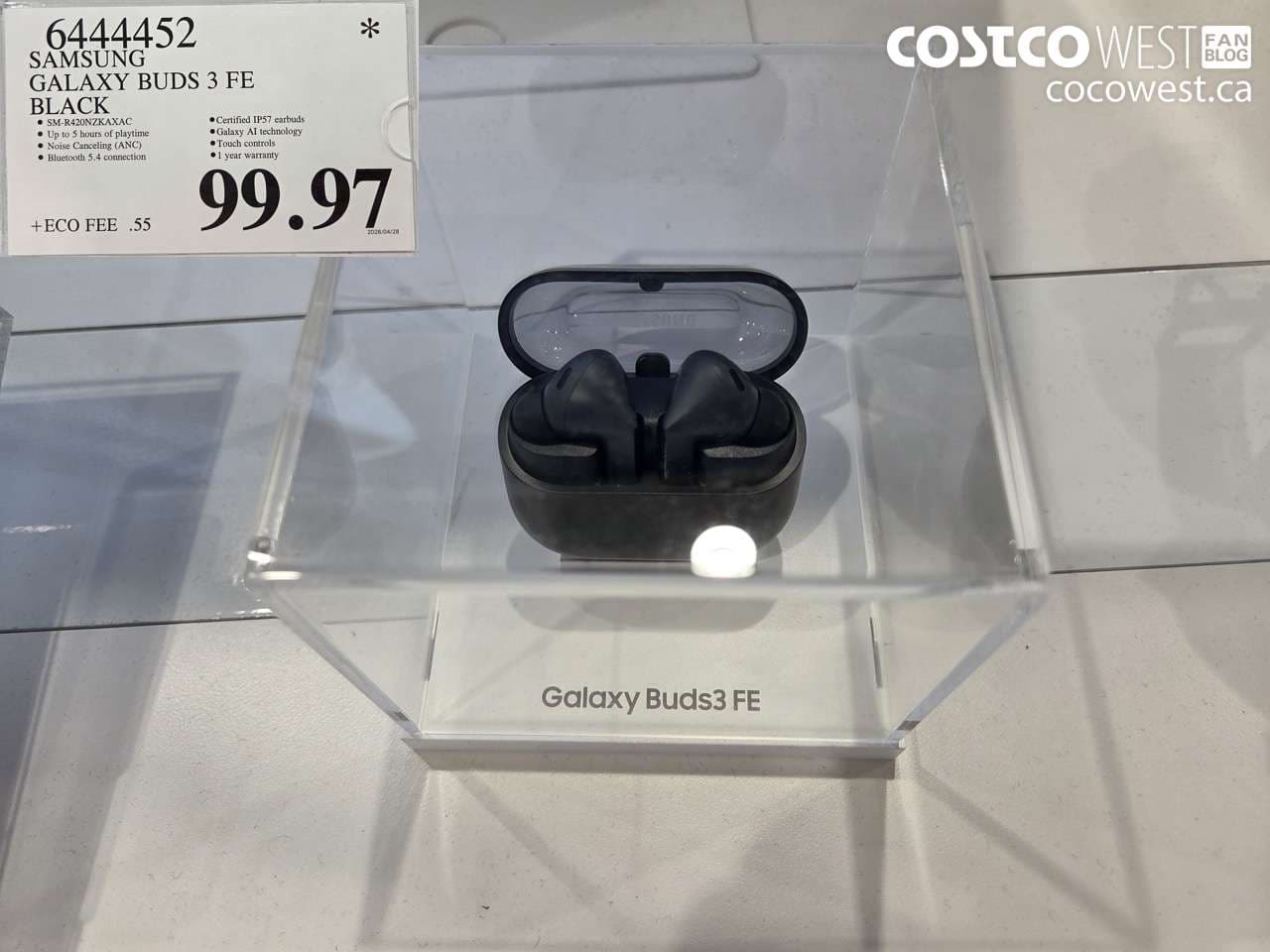 samsung galaxy buds 3 fe black