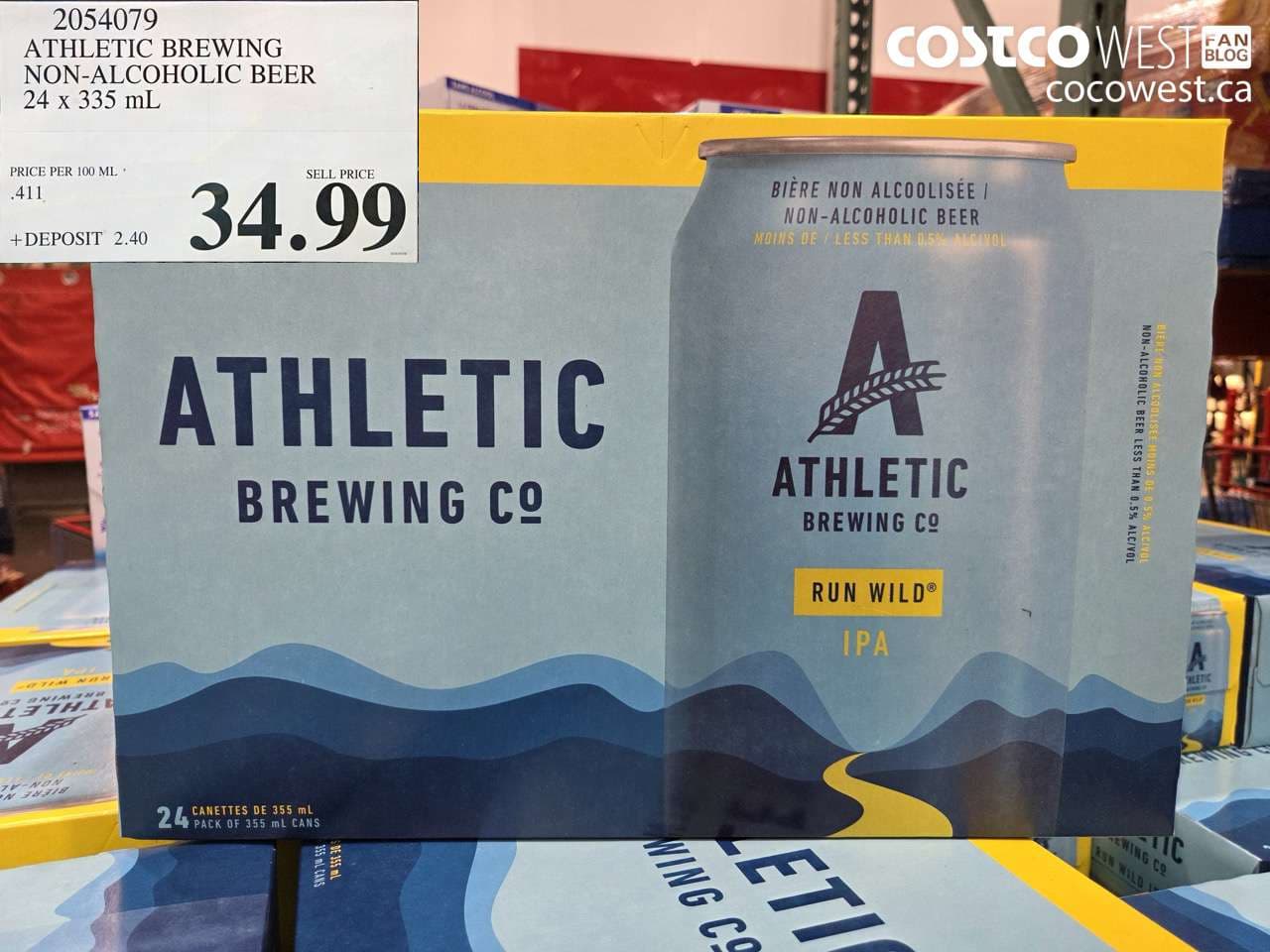 athletic brewing nonalcoholic beer 24 x 335 ml