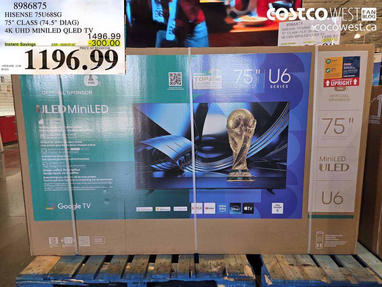hisense 75u68sg