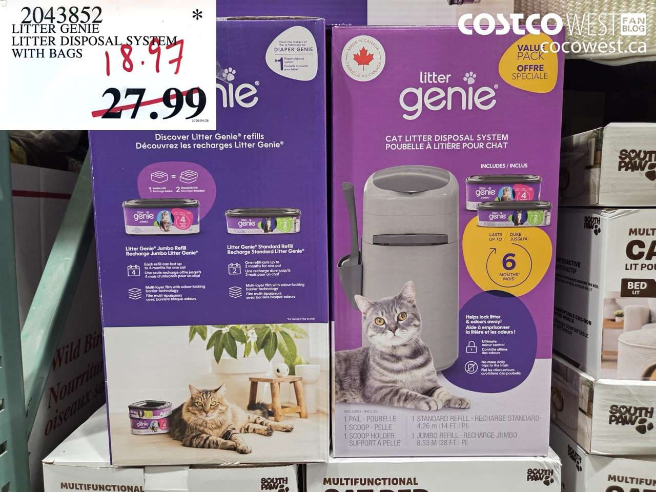 litter genie litter disposal system with bags