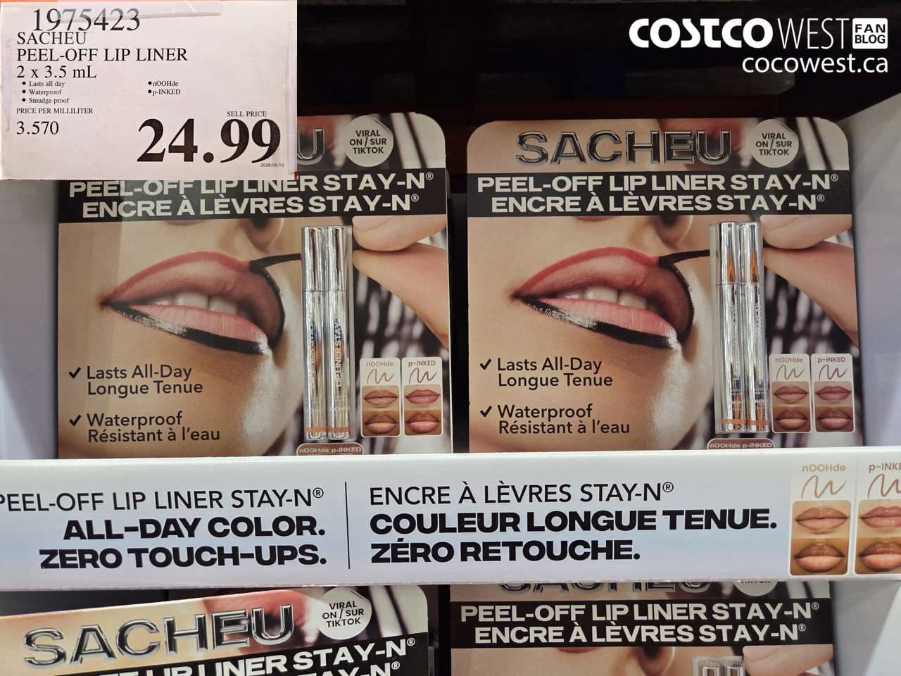 sacheu peeloff lip liner 2 x 35 ml