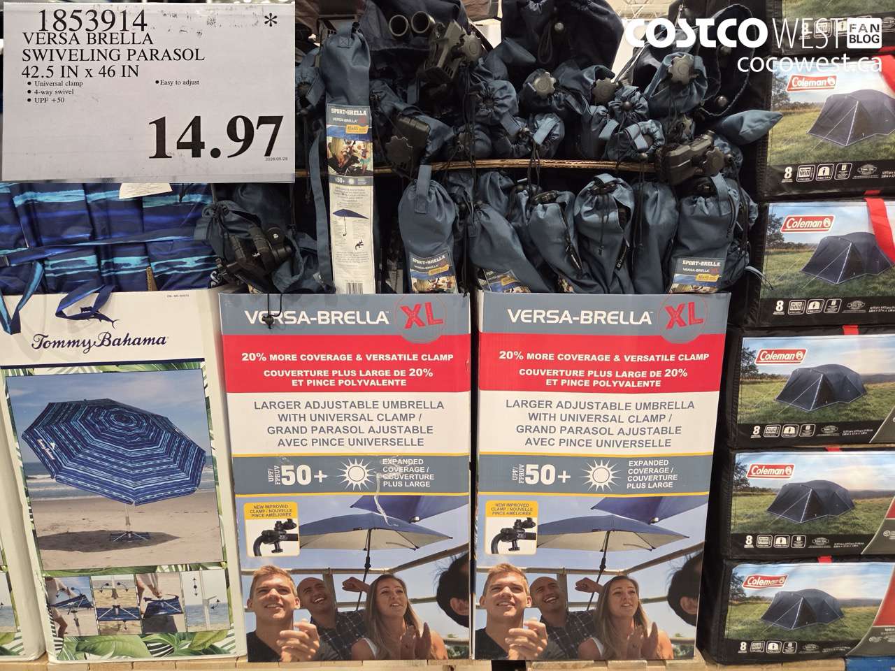 versa brella swiveling parasol 425 in x 46 in