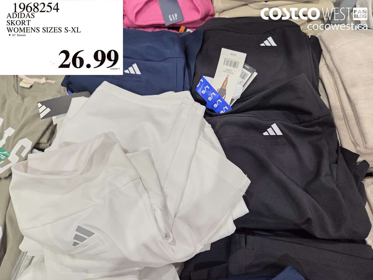 adidas skort womens sizes sxl