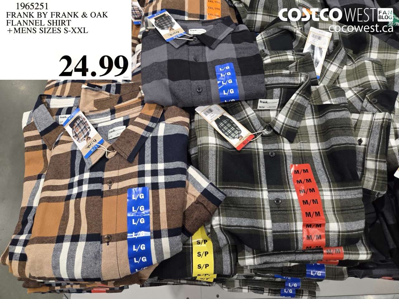 frank by frank oak flannel shirt mens sizes sxxl