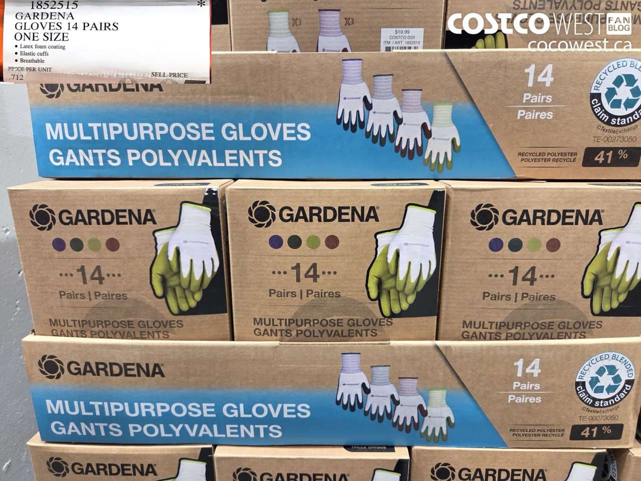 gardena gloves 14 pairs one size