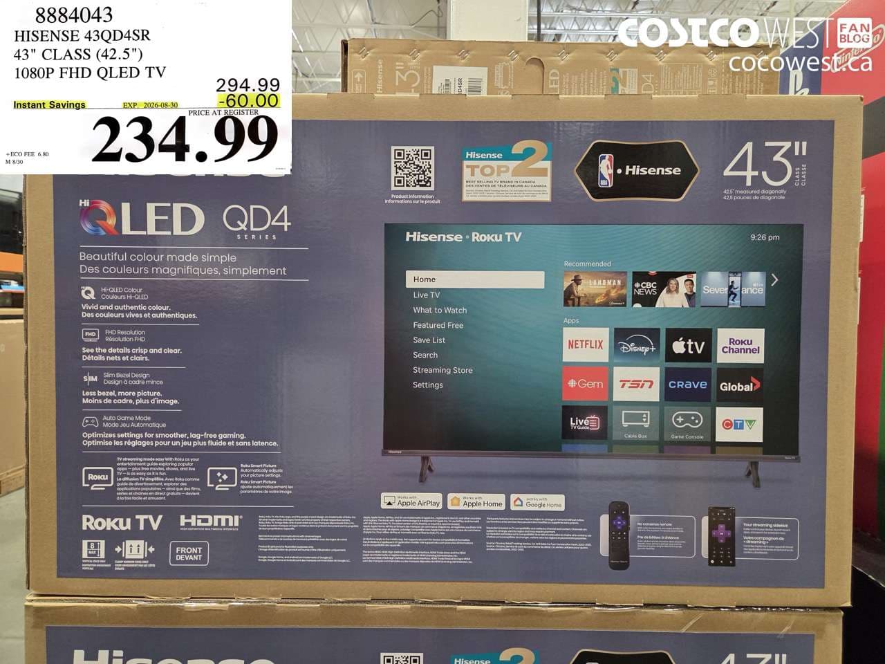 hisense 43qd4sr