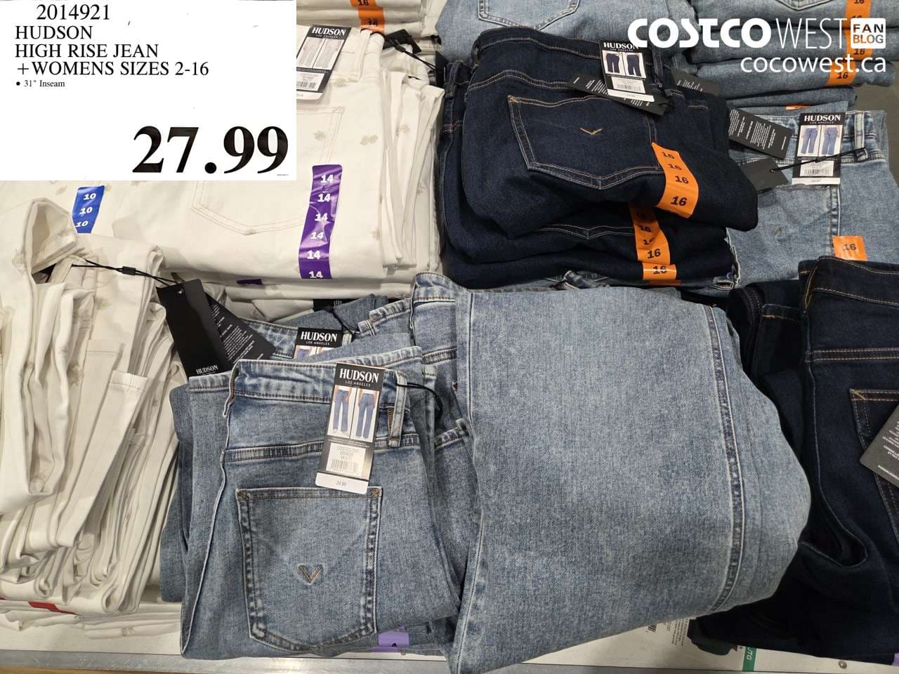 hudson high rise jean womens sizes 216