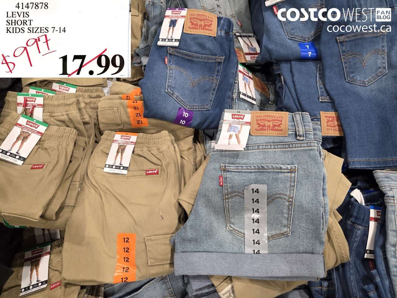 levis short kids sizes 714