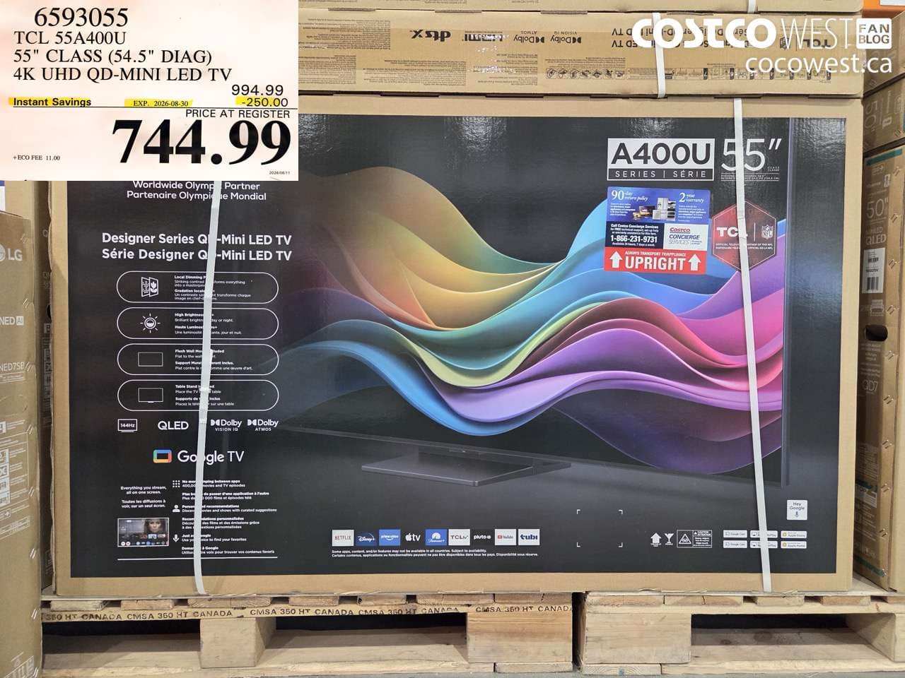 tcl 55a400u