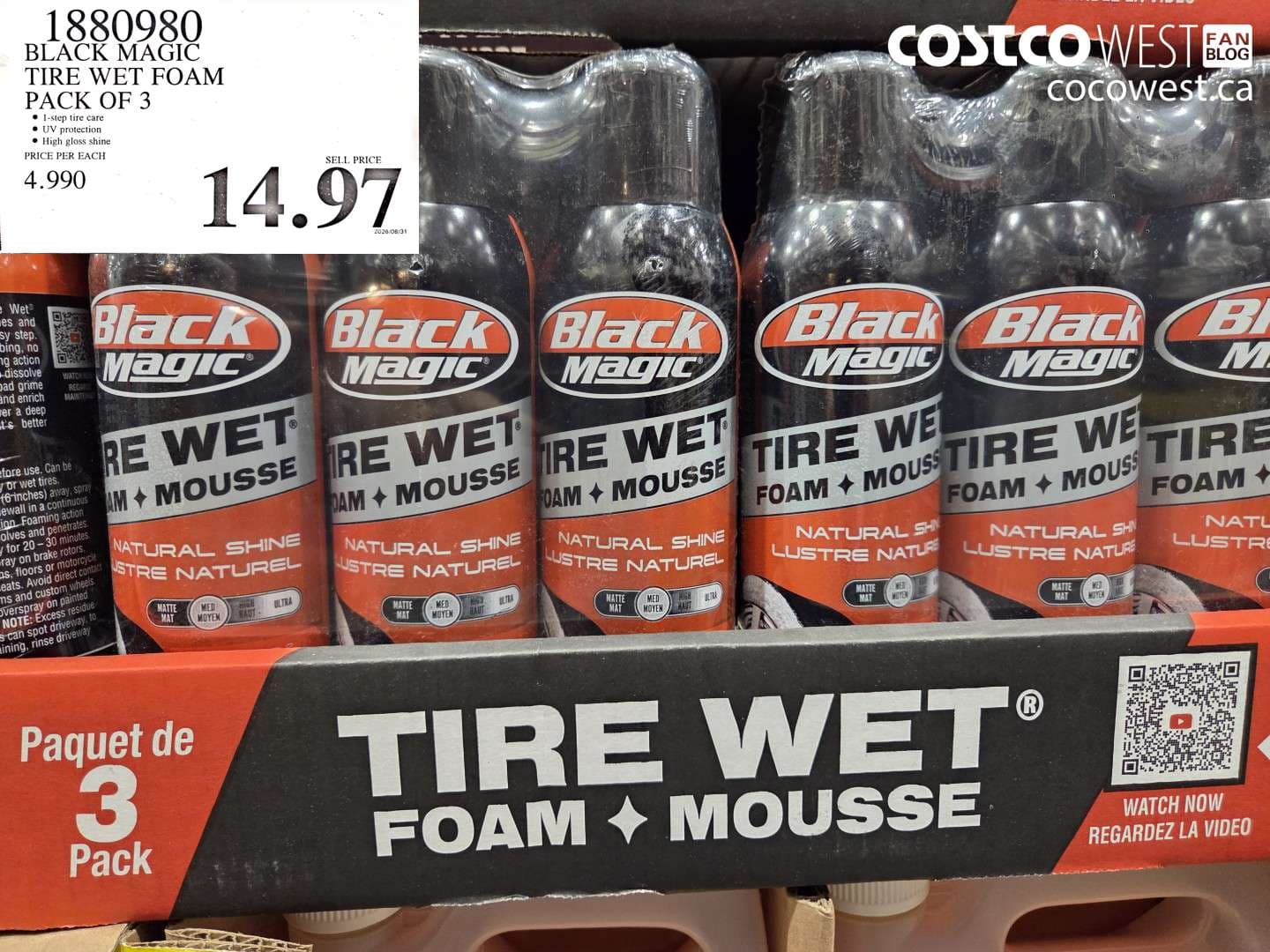 black magic tire wet foam pack of 3