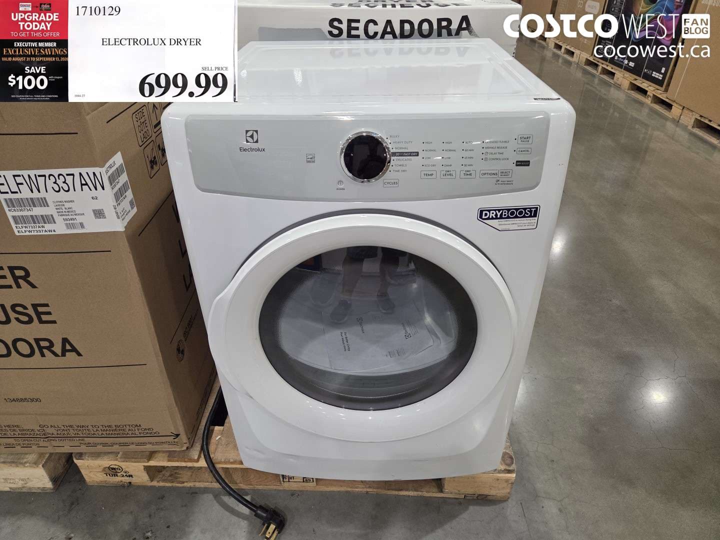electrolux dryer 100 off expires on 20260913