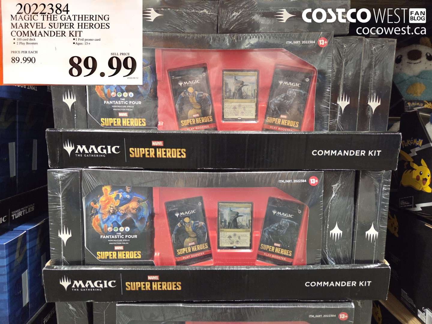 magic the gathering marvel super heroes commander kit