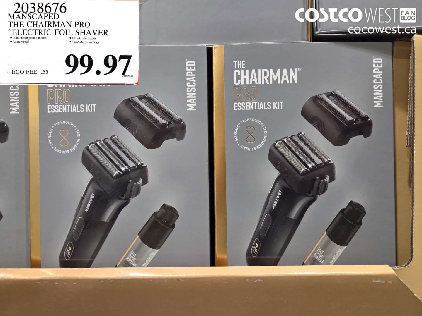 manscaped the chairman pro electric foil shaver