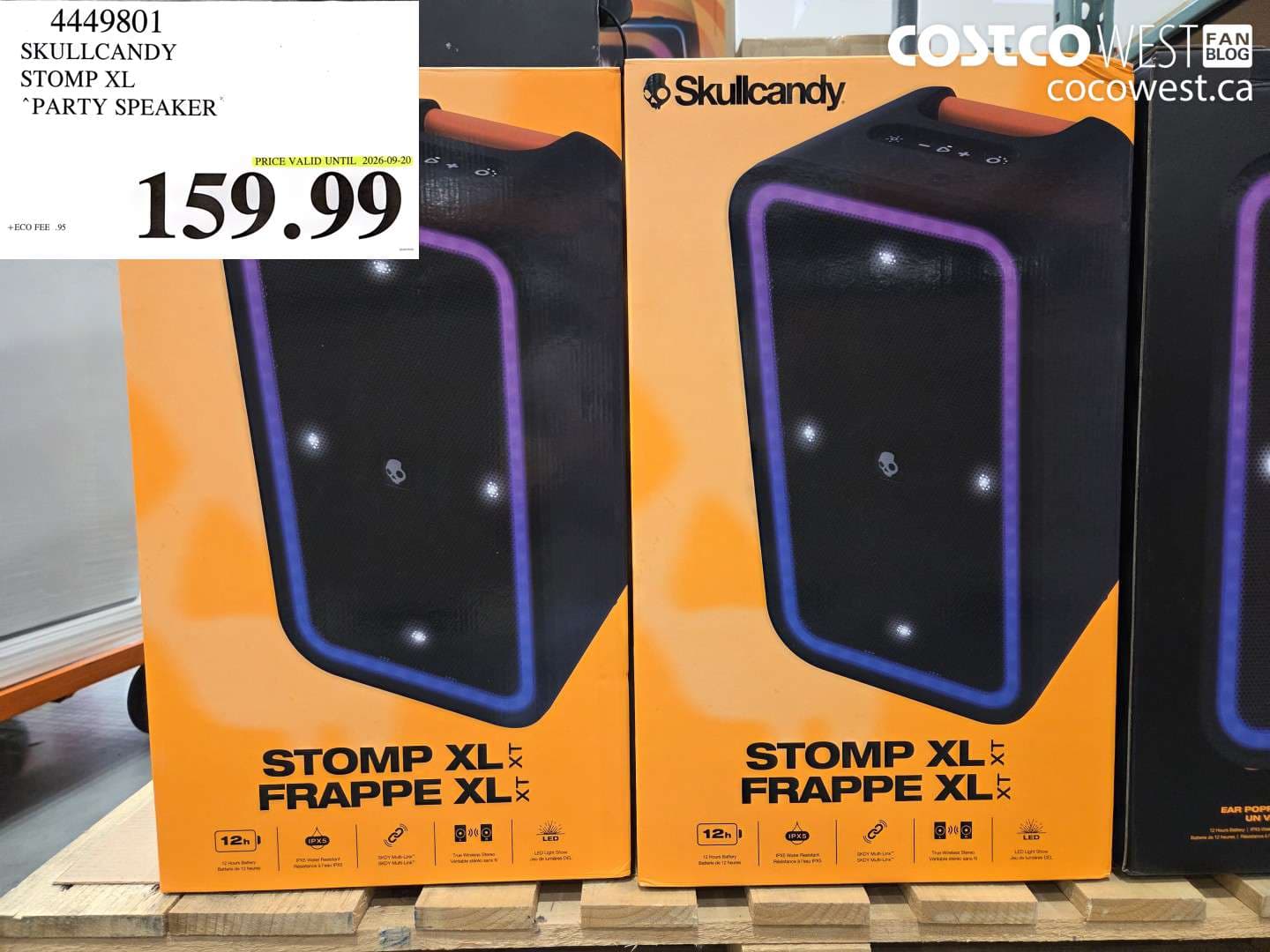 skullcandy stomp xl party speaker expires on 20260920